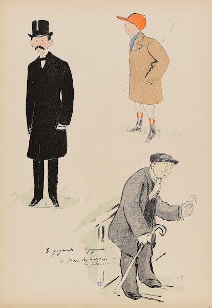 Comte Louis de Clermond Tonnerre le jockey French et Meunier ex jockey 1900