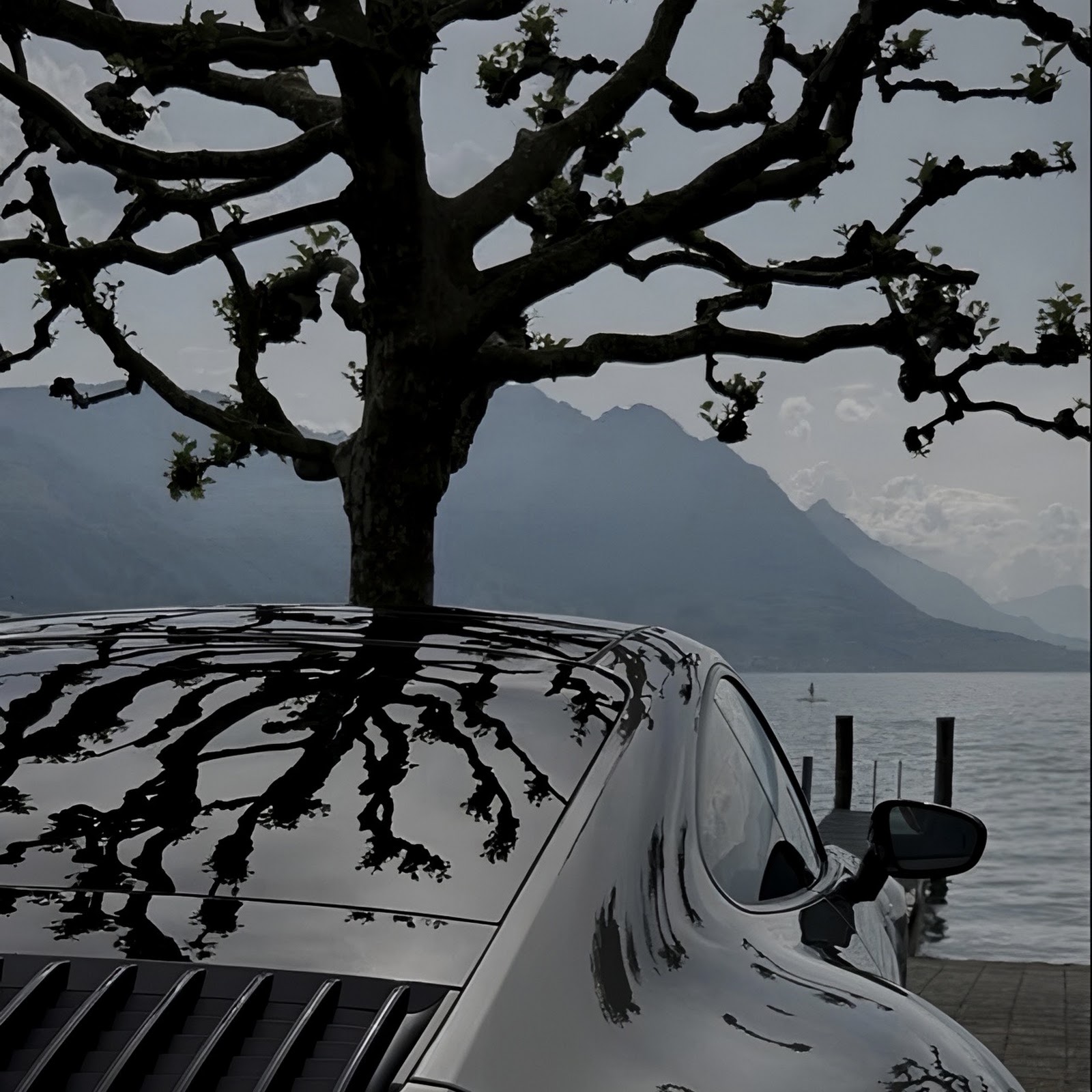 Download Porsche 911 By The Lake Full HD iPhone