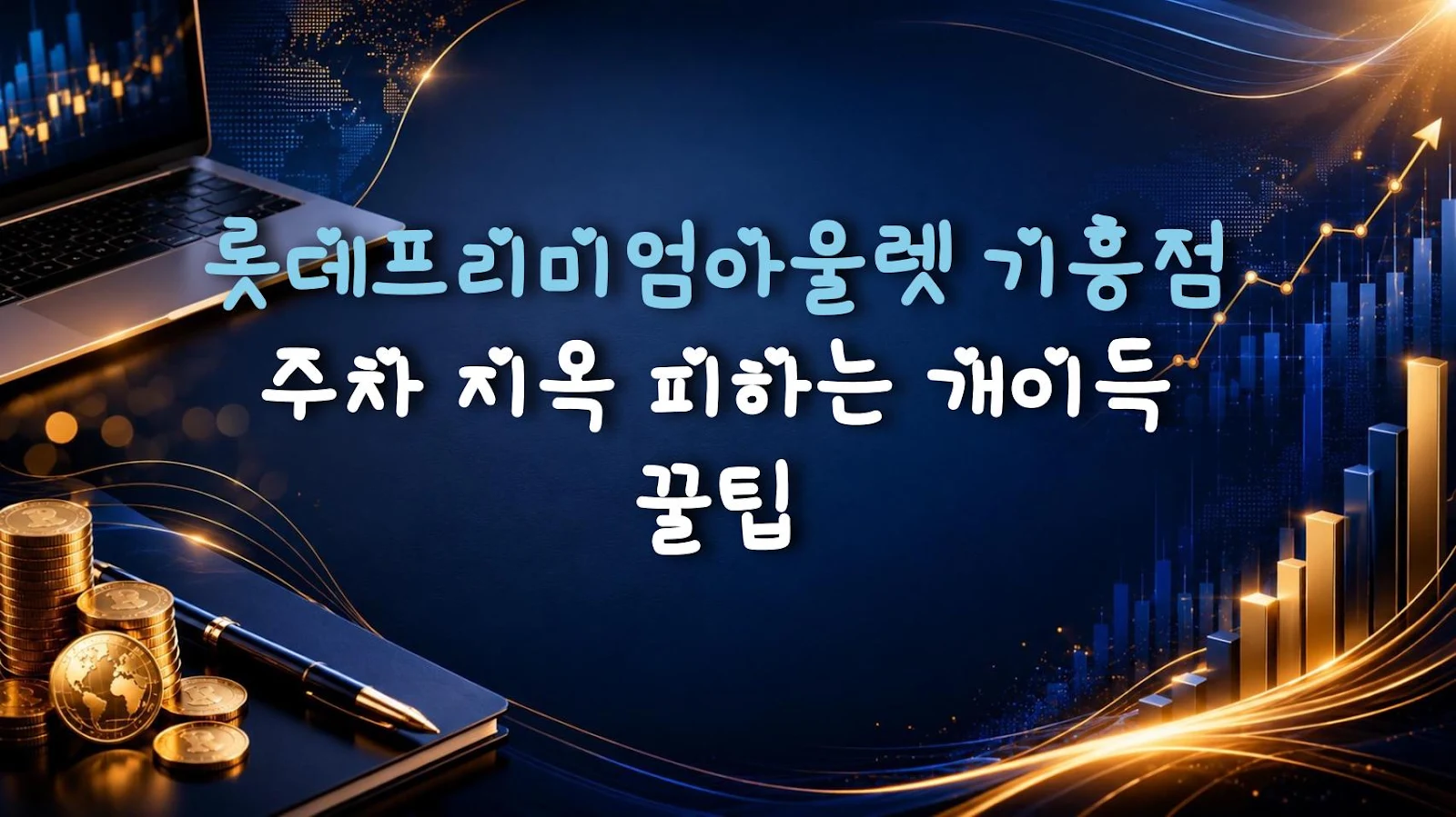 롯데프리미엄아울렛 기흥점 주차 지옥 피하는 개이득 꿀팁