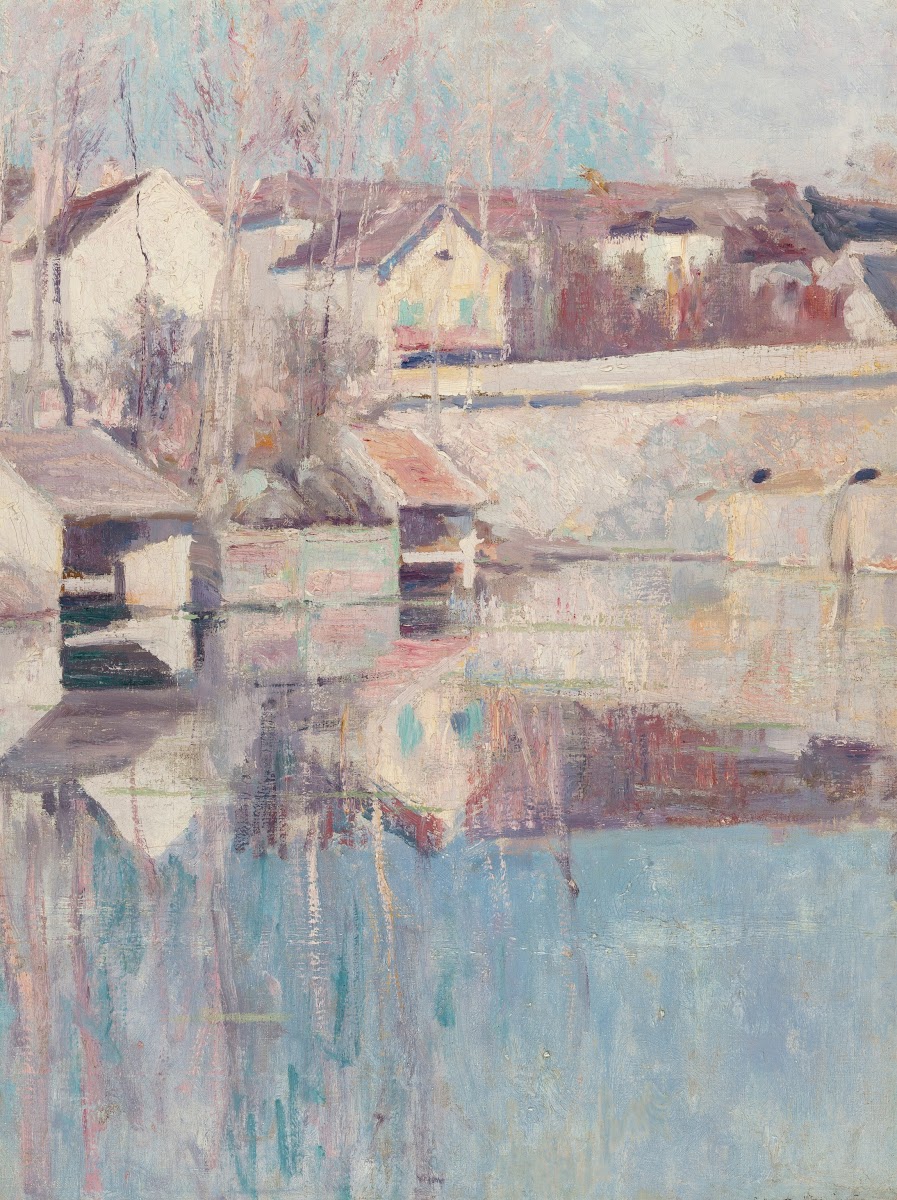 Lakeside Reflections circa 1889