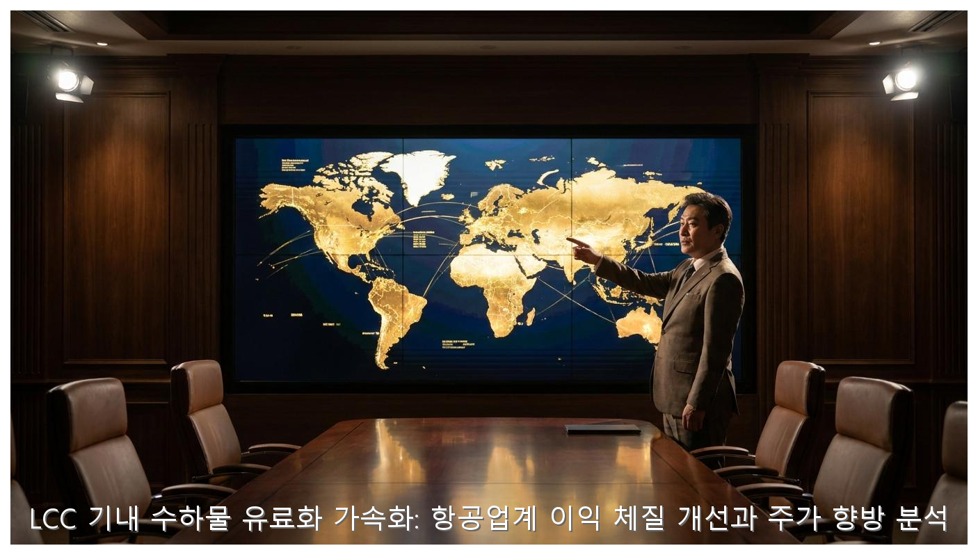 LCC 기내 수하물 유료화 가속화: 항공업계 이익 체질 개선과 주가 향방 분석 핵심 안내 및 분석 인포그래픽 (4)