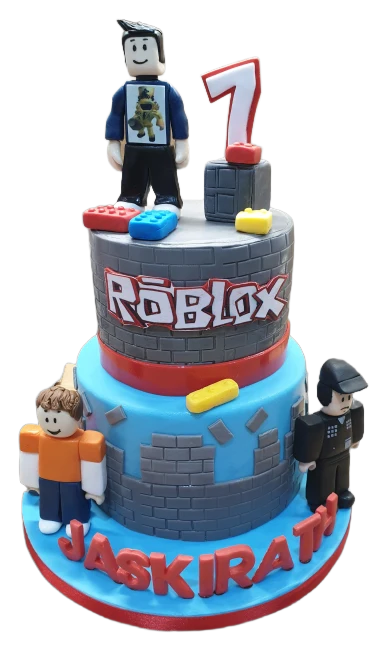 Roblox 2 Tier Birthday Cake CB-NC440