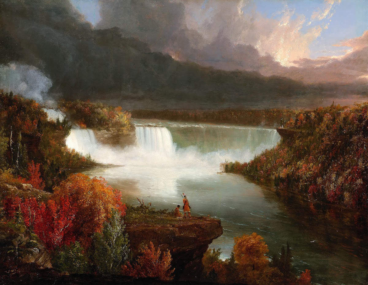 Distant View of Niagara Falls 1830