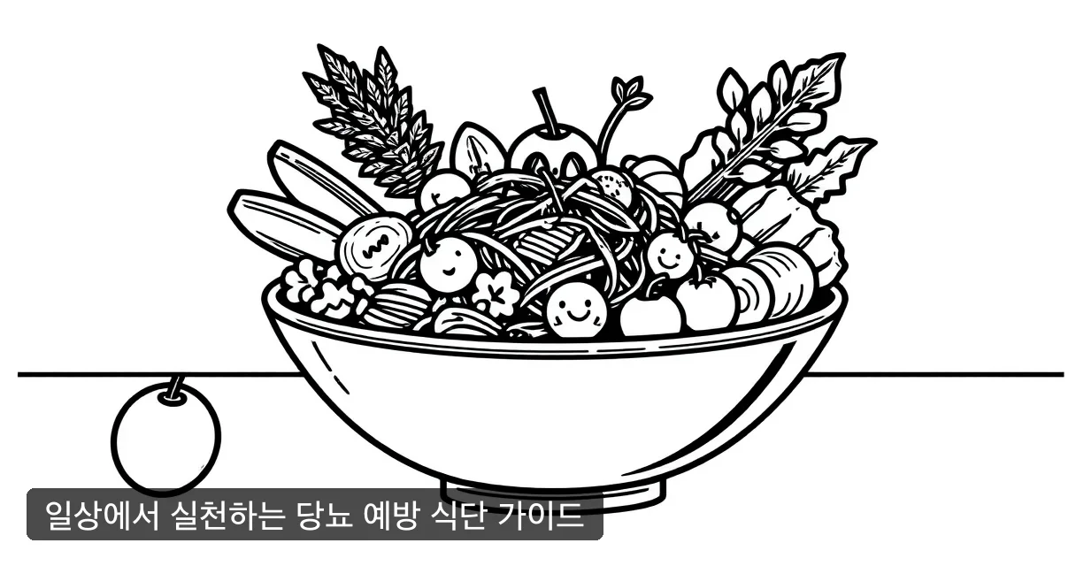 일상에서 실천하는 당뇨 예방 식단 가이드