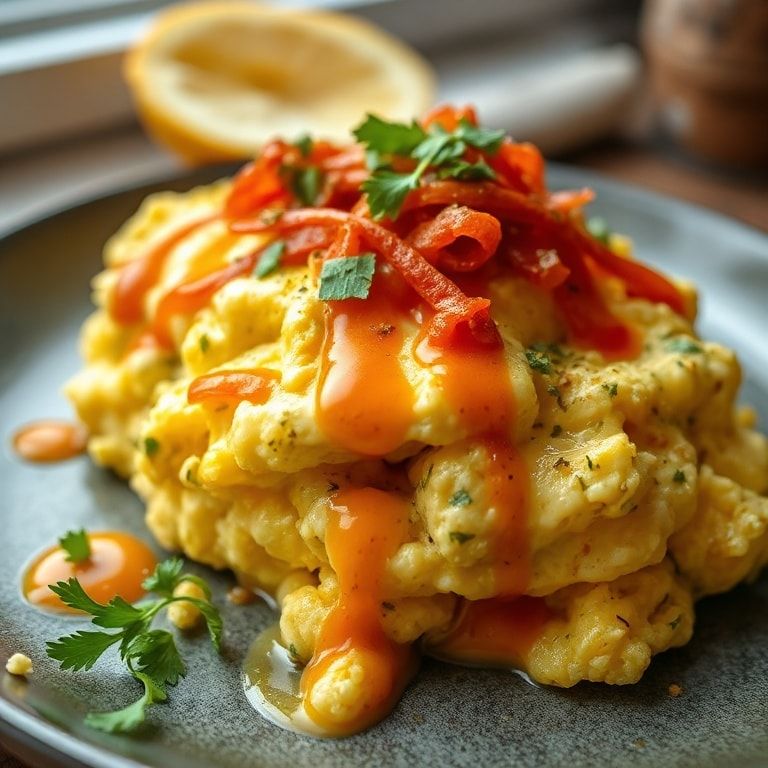 Loaded Scrambled Eggs (High-Protein Breakfast) – Easy, Creamy & Protein-Packed Morning Kickstart finished