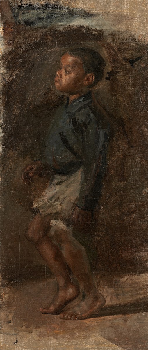 Study for The Dancing Lesson The Boy 1877