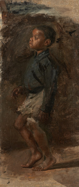 Study for The Dancing Lesson The Boy 1877