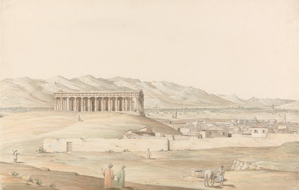 Temple of Theseus Athens ca 1811
