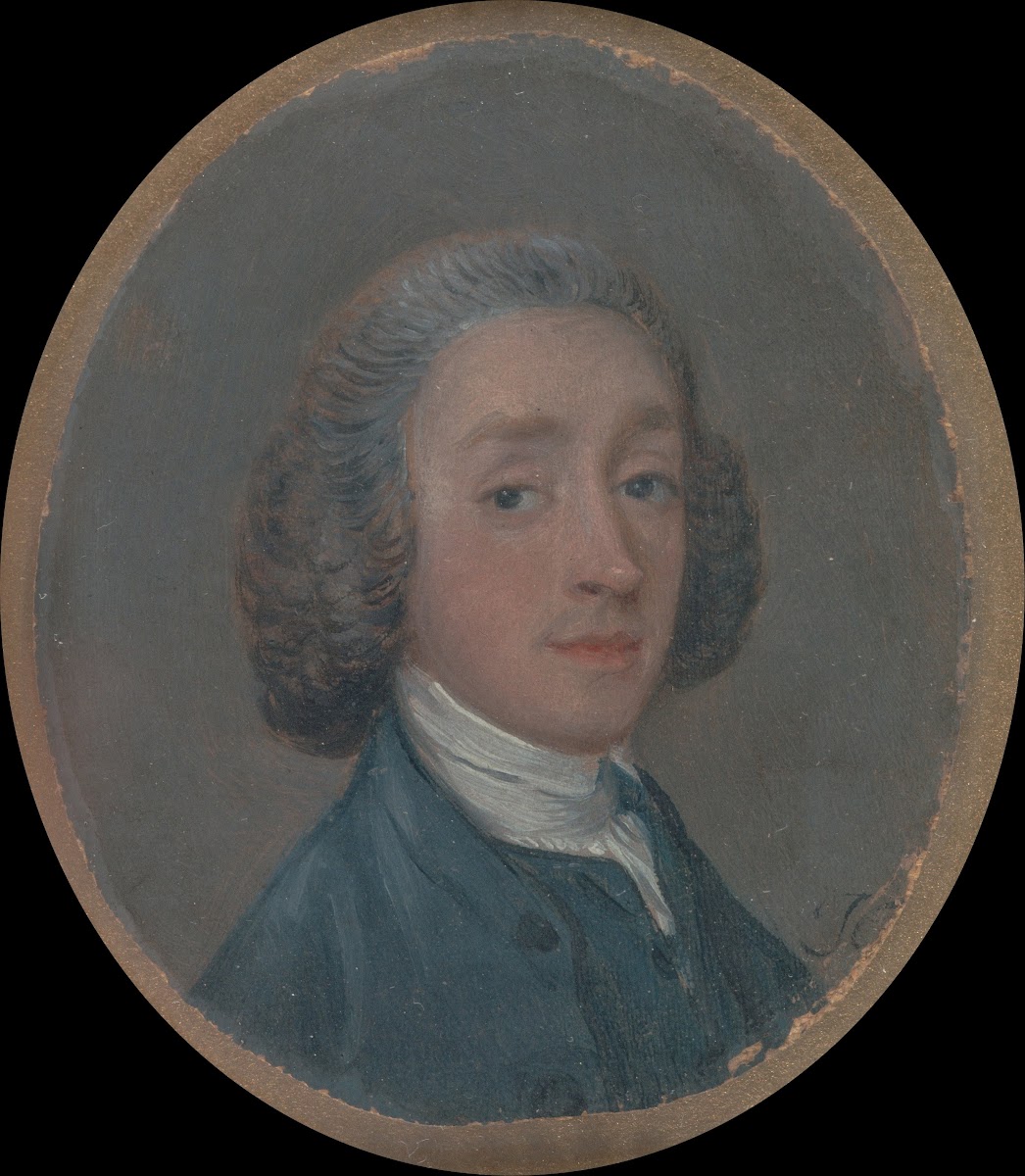 Portrait of a Young Man with Powdered Hair