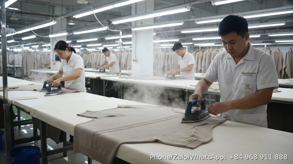 Custom Knit Sweater - Gold Garment Vietnam