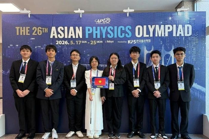 Việt Nam xuất sắc giành 100% huy chương tại Olympic Vật lý châu Á 2026 - Báo Tri thức &amp; Cuộc sống