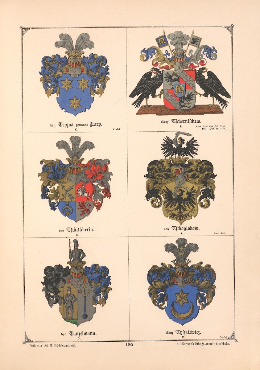 Baltisches Wappenbuch Pl107 1882