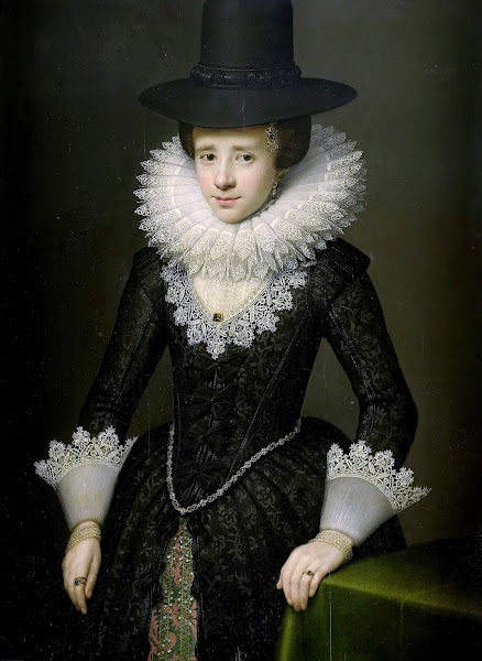 Portrait of Anna Boudaen Courten 1619