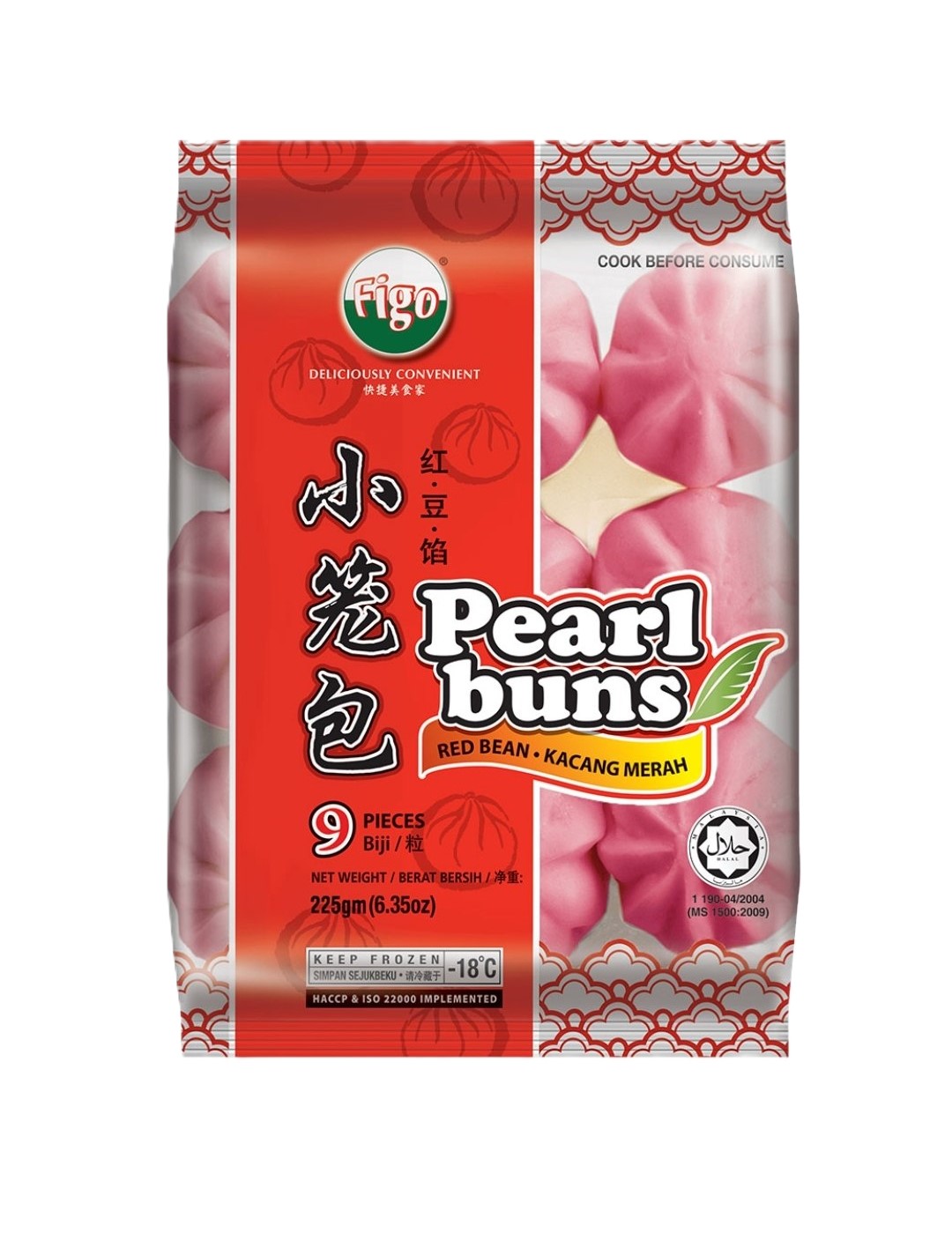 Figo Pearl Buns Red Bean