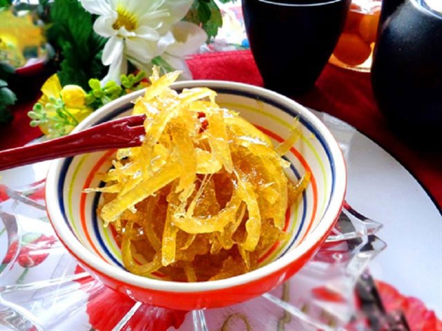 Mứt Vỏ Bưởi Dẻo Ngọt