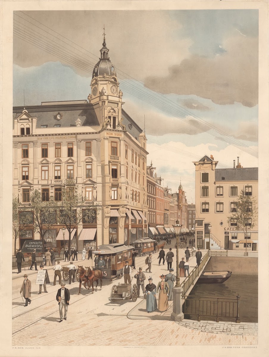 Leidsestraat Amsterdam 1901