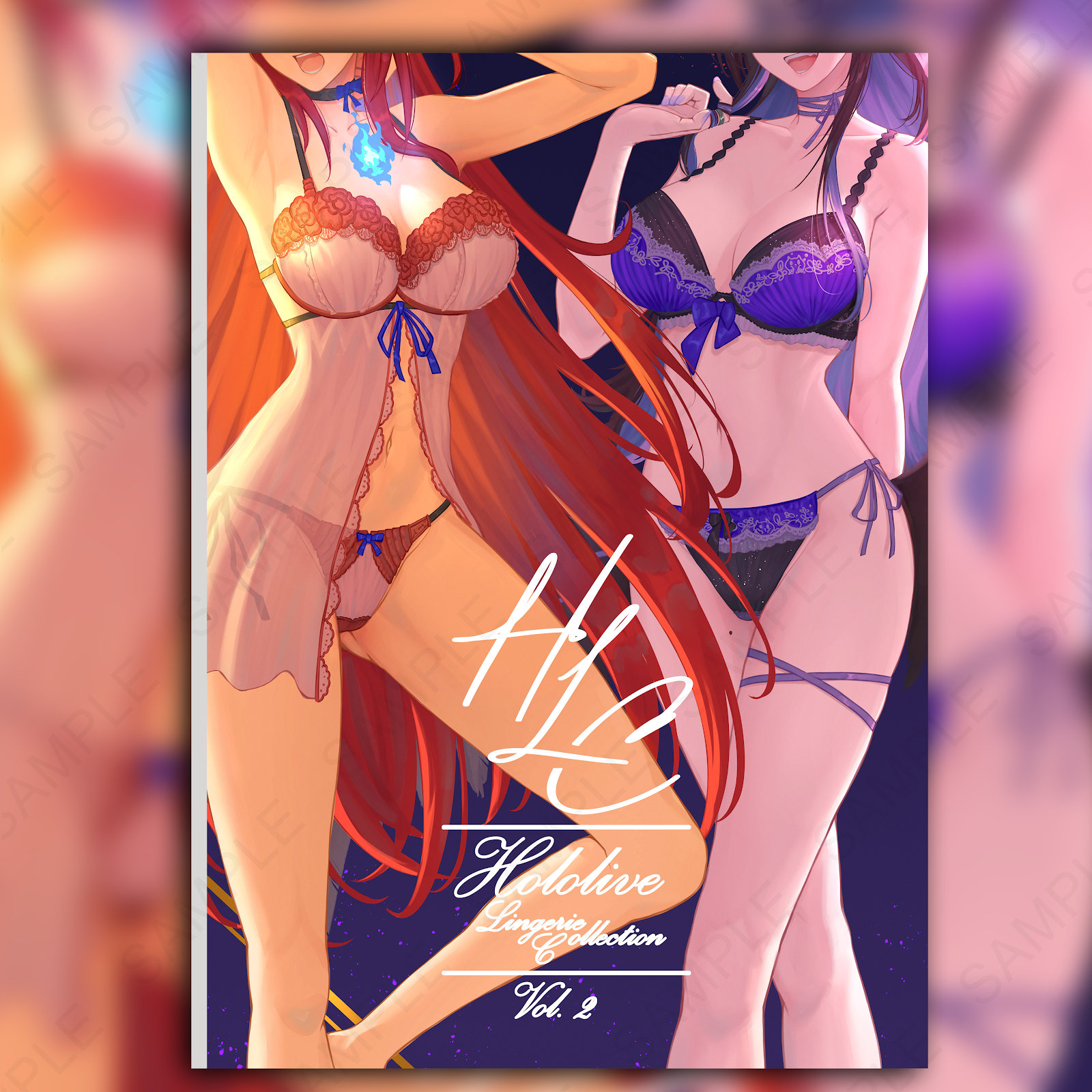 Hololive Lingerie Collection vol. 2 Artbook by Pawz212