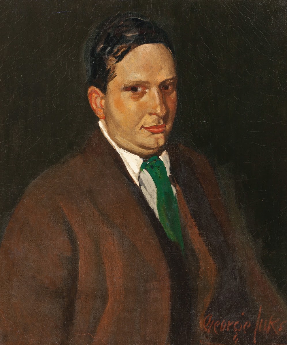 The Green Tie Portrait of Edward H Smith circa 1915