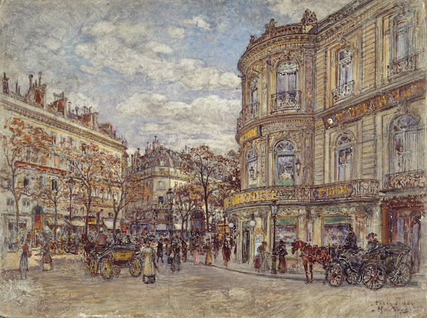 Le Pavillon de Hanovre rue Louis le Grand 1902
