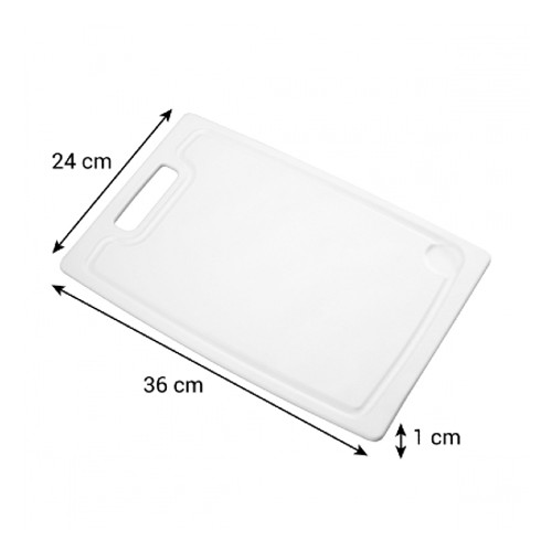 Tabla para picar mediana Tescoma™ color blanco