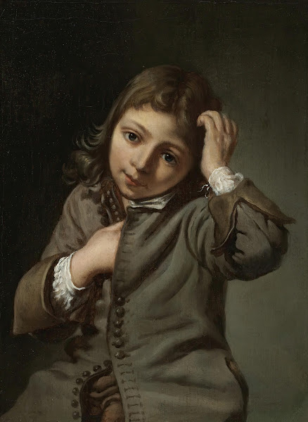 Boy Touching His Head