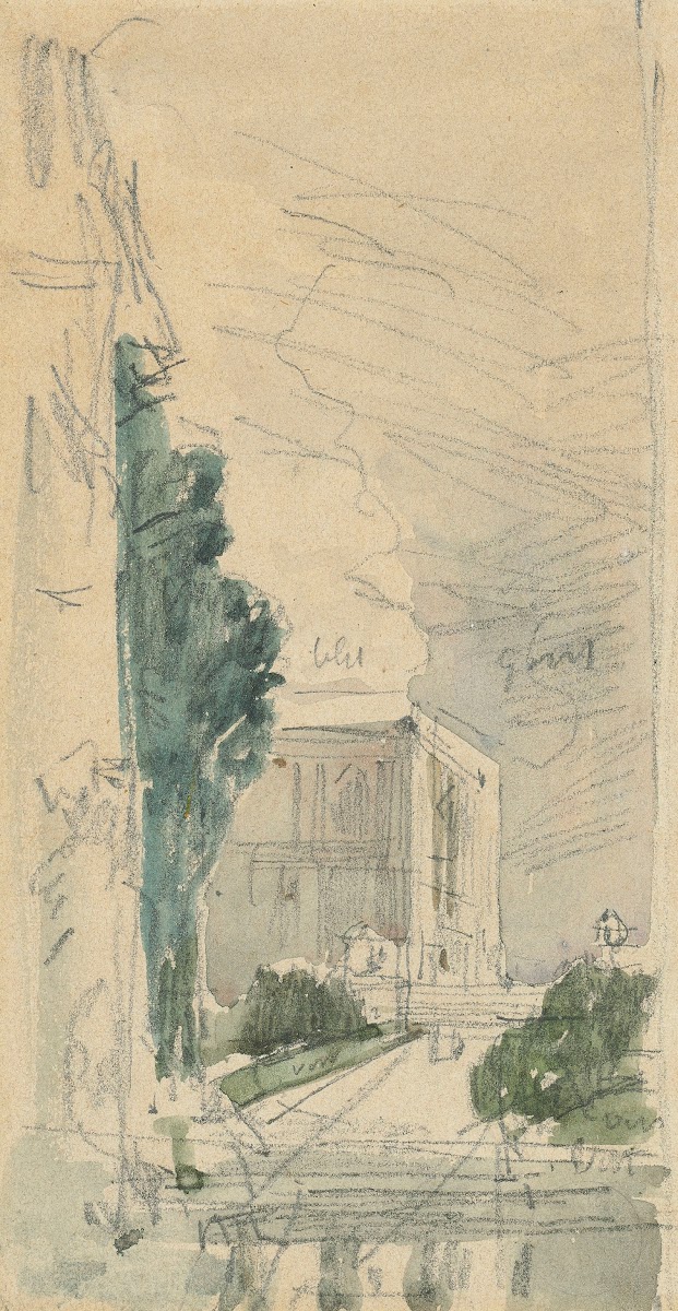 Château de Bourdainville circa 1869