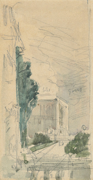 Château de Bourdainville circa 1869