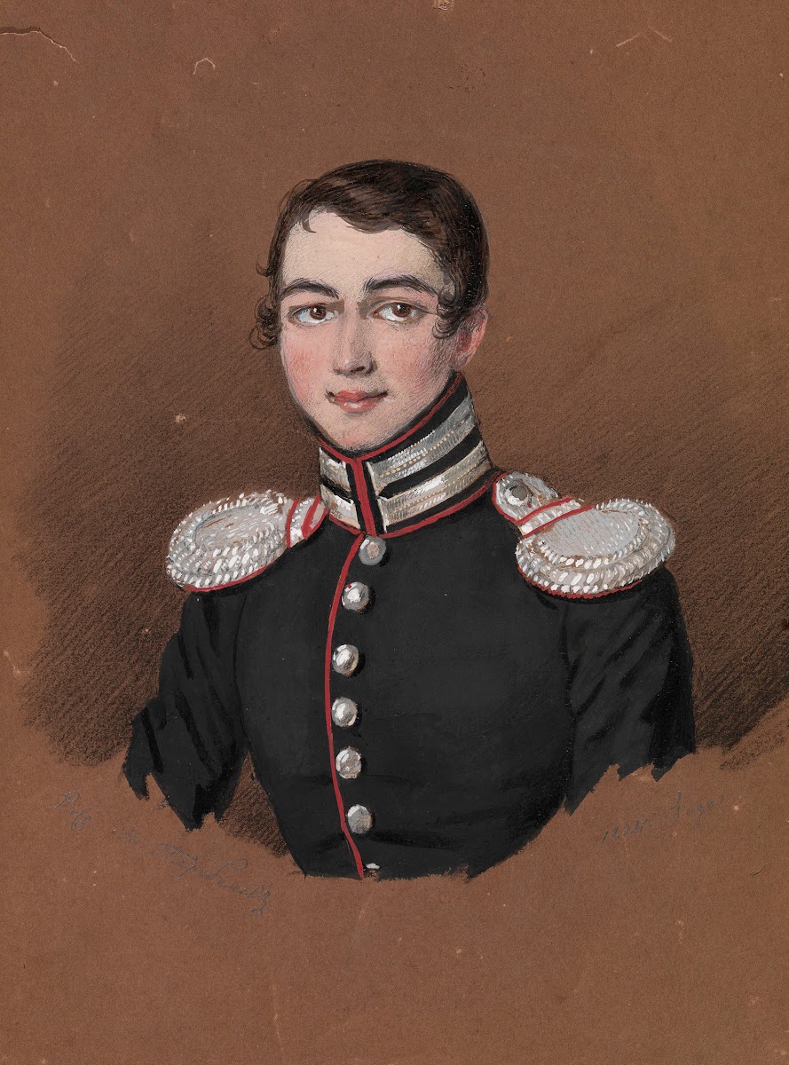 Portrait of a Young Officer 1825