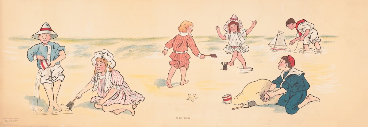 At the shore 1908