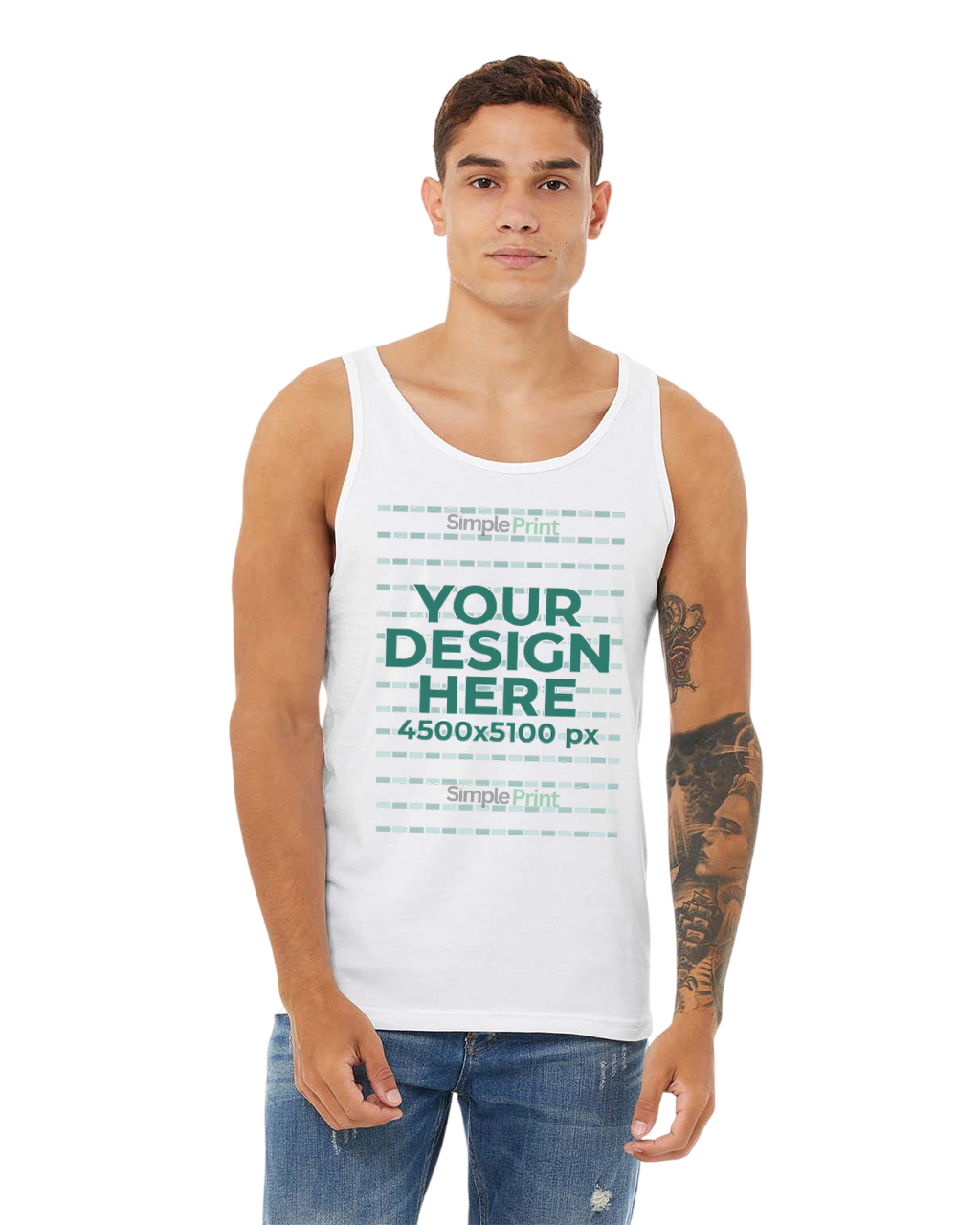 Bella Canvas 3480 (US) - Unisex Jersey Tank (DTG)