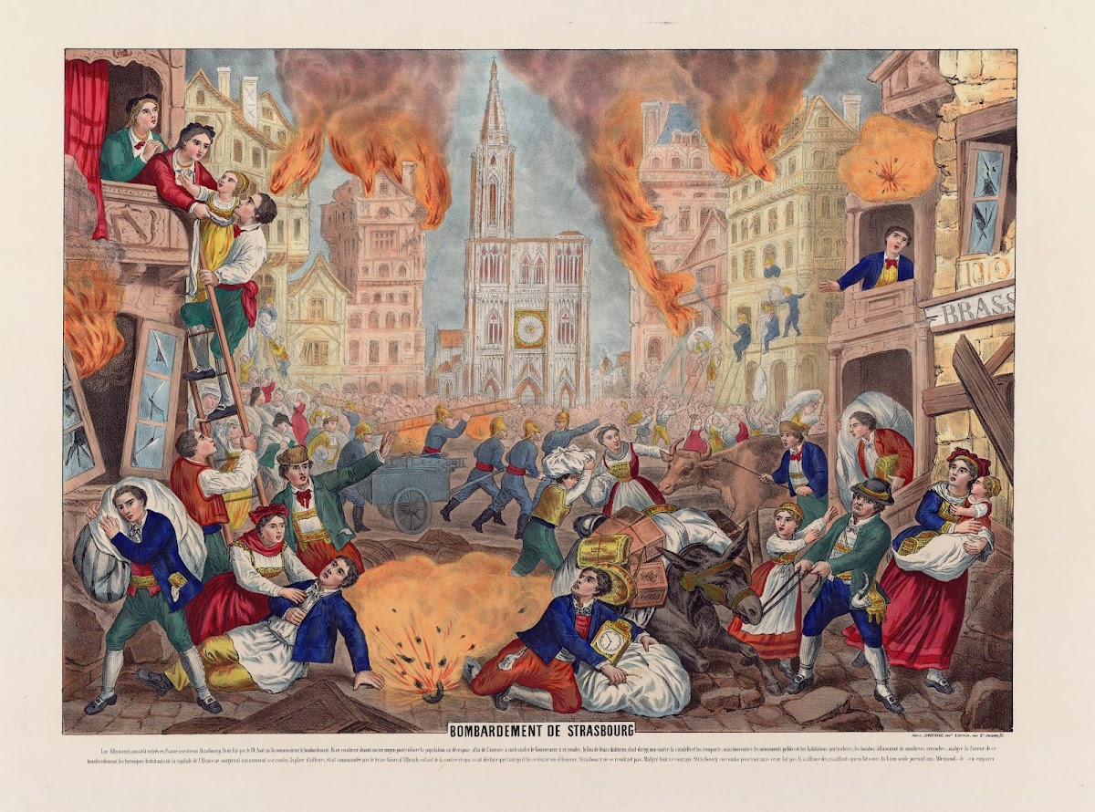 Bombardement De Strasbourg 1870