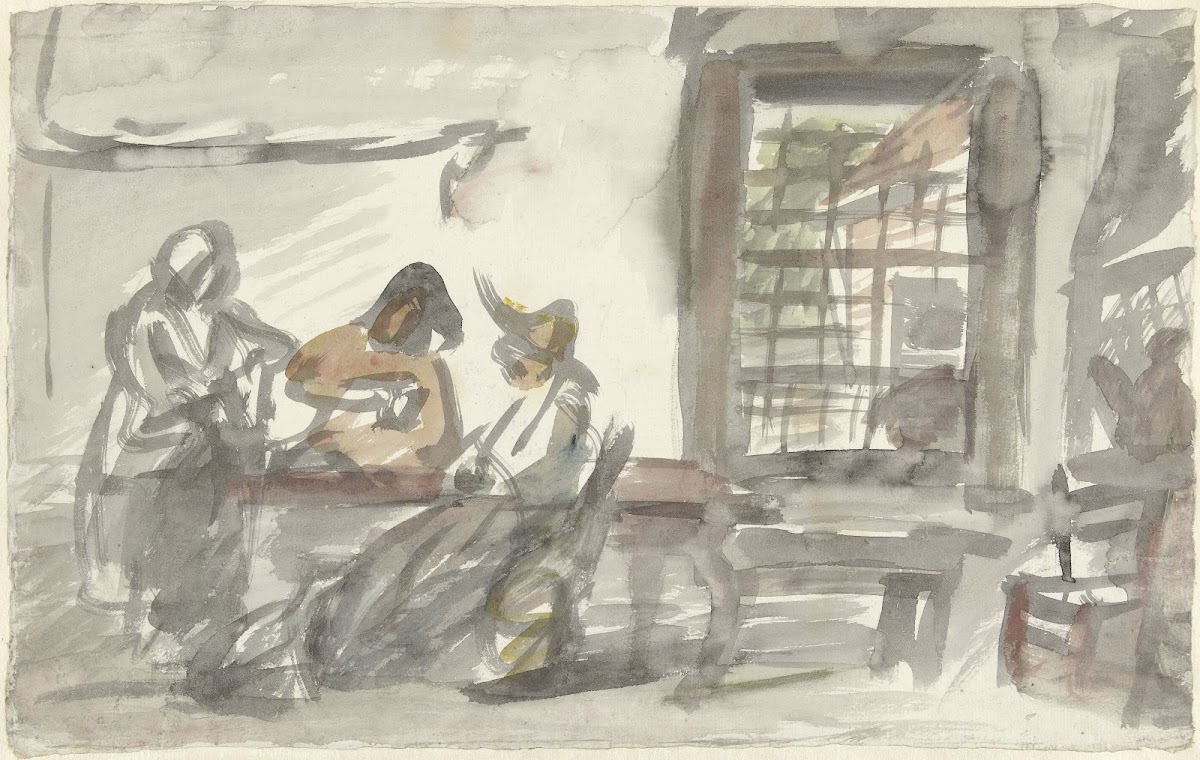 Interieur van een boerenherberg 1770   1825