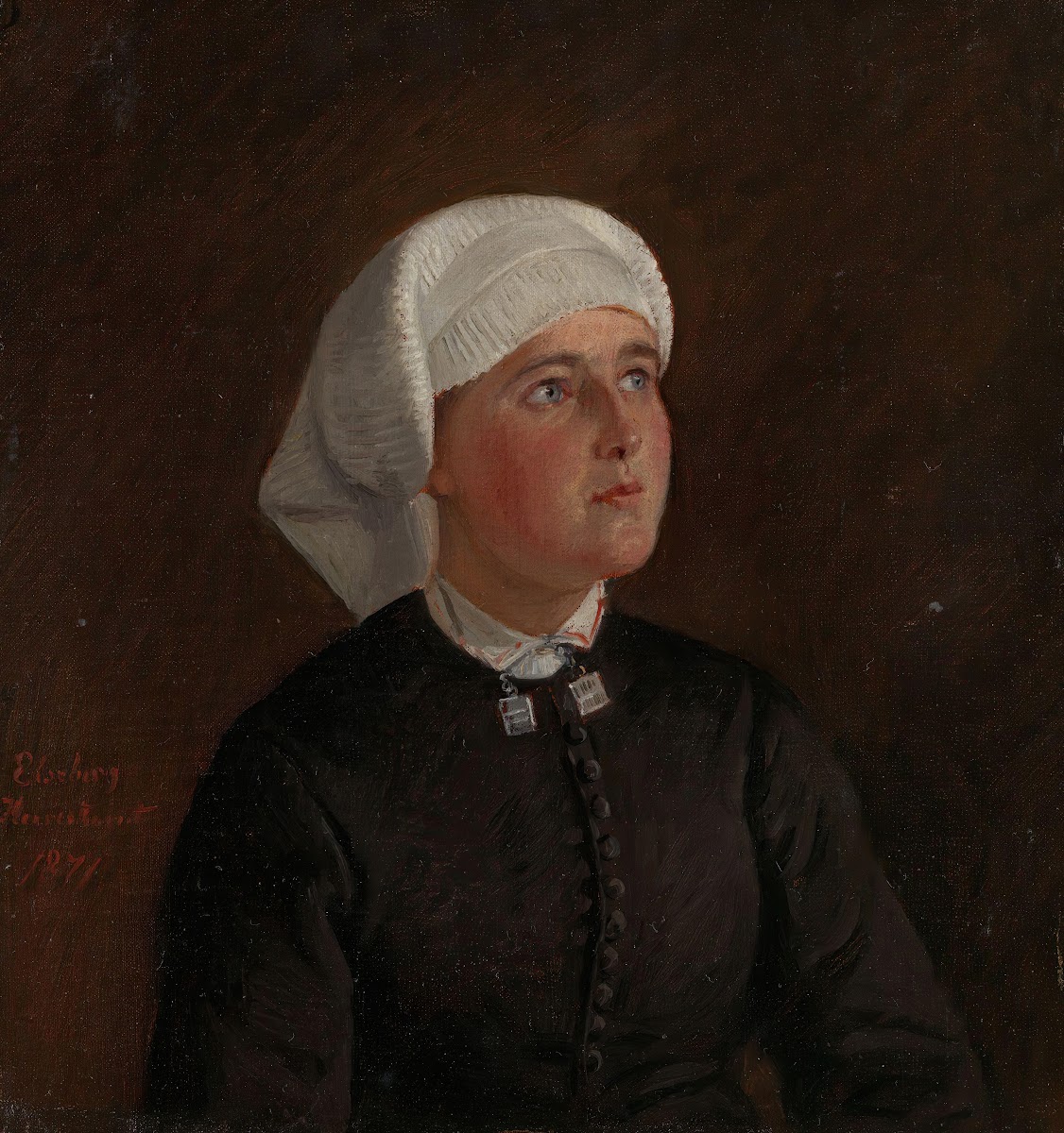 Portrait of Elseberg Herrestvedt 1871