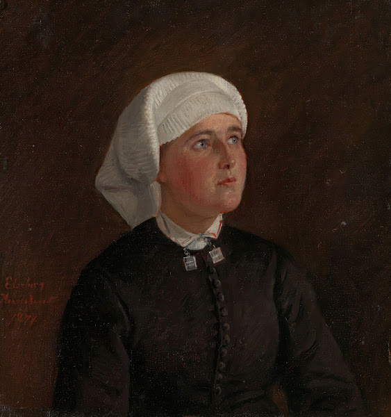 Portrait of Elseberg Herrestvedt 1871