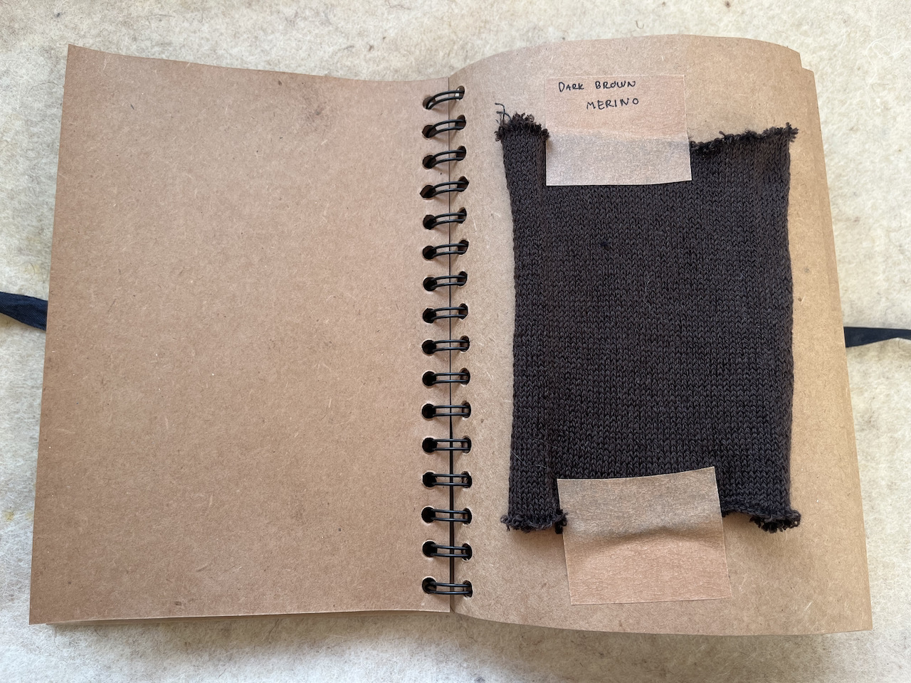 dark brown merino