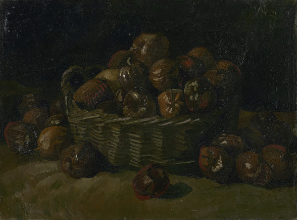 Basket of apples 1885