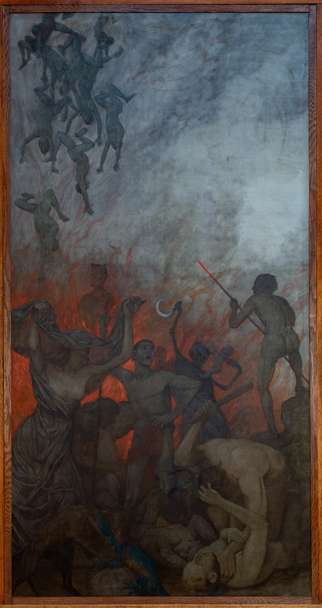 Ostertriptychon Die Hölle 1907