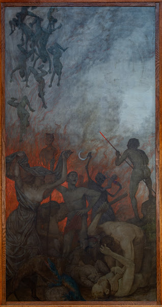 Ostertriptychon Die Hölle 1907