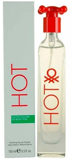 HOT DE BENETTON MUJER 100ML EDT