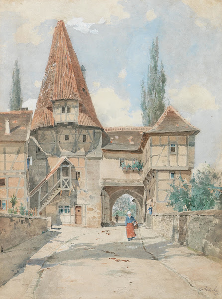 The Rädelseer Gate in Iphoven