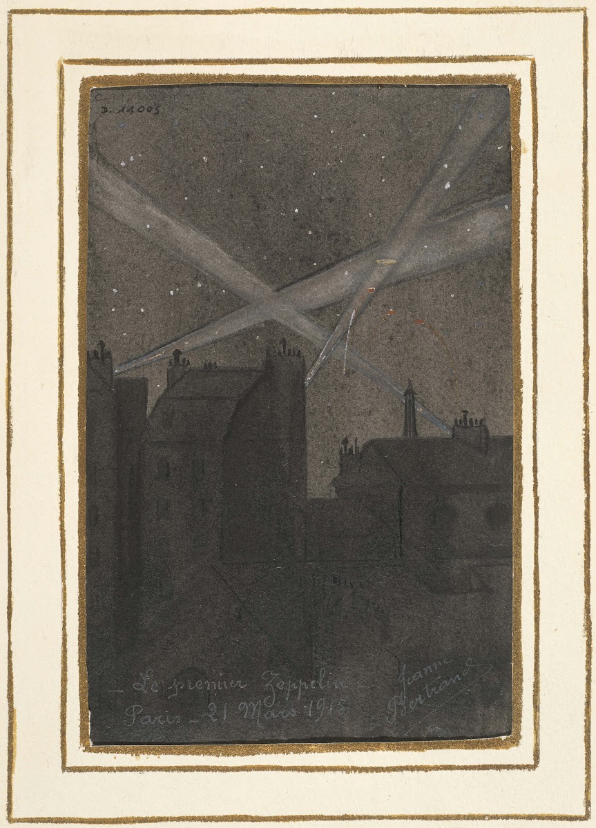 Le premier zeppelin 1915