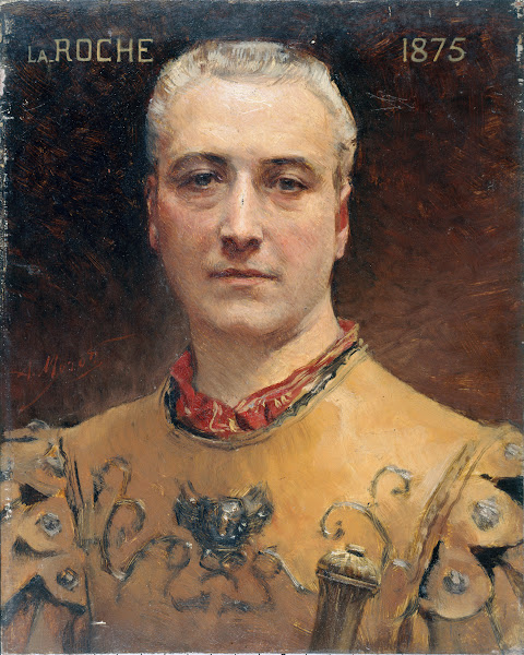 Portrait de Jules Laroche 1841 1925 sociétaire de la Comédie Française en costum