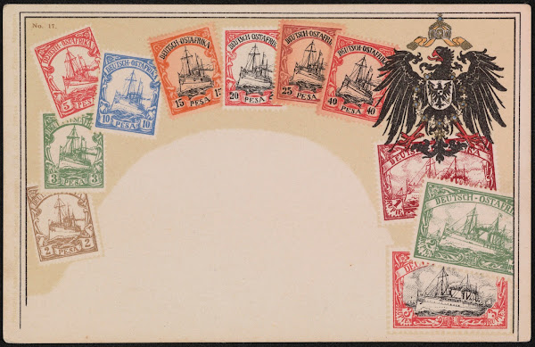 Postage stamps from German East Africa 1892 1915