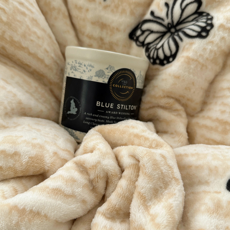 Elegantes Milchfaser-Fleece Bettwäsche-Set, französischer Stil