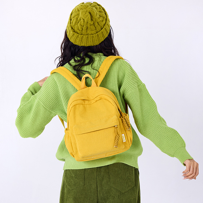 Cord Backpack, small, ladies, durable