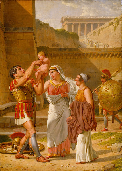 Hectors Farewell To Andromache 1813 1816