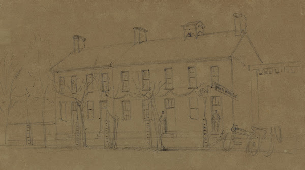 The Owens House Wash D 1865 assassination of Lincoln 1865