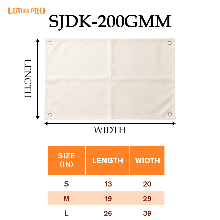 220 grams of cotton-linen with four-hole corners