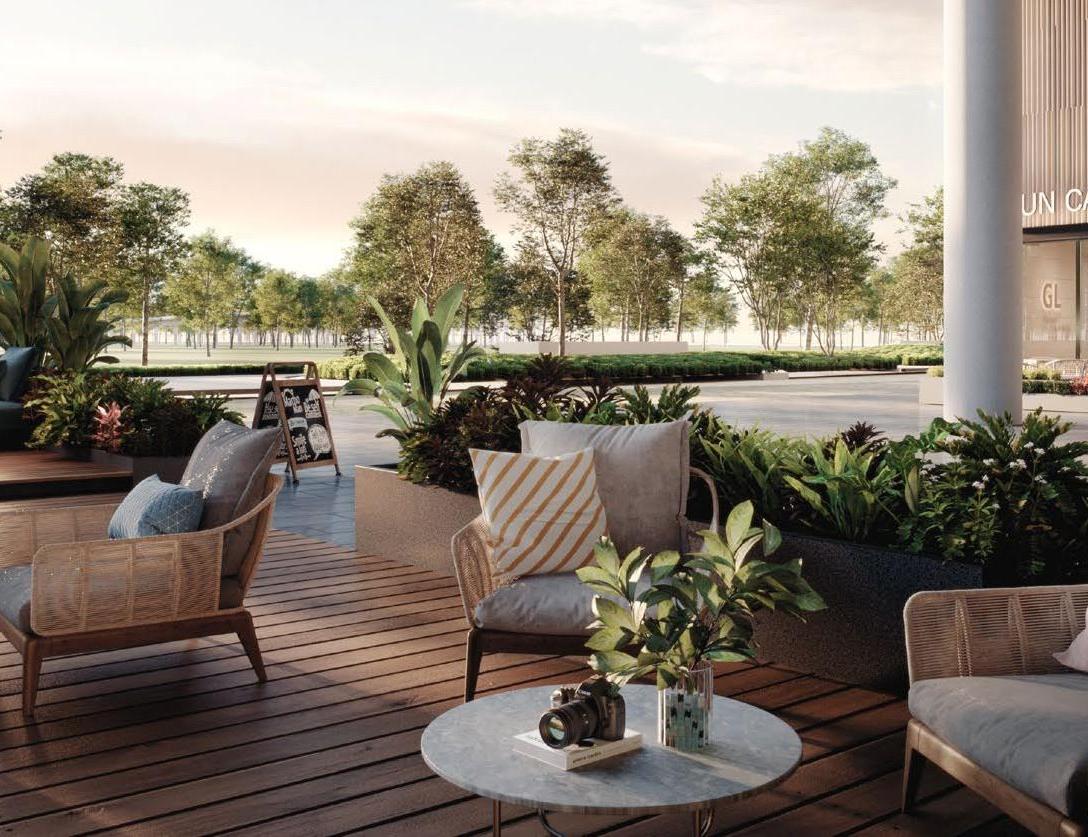 Parkside Residences @ Setia Federal Hill — outdoor cafe terrace