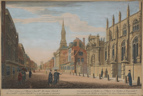 A View of part of St Marys Church 1755